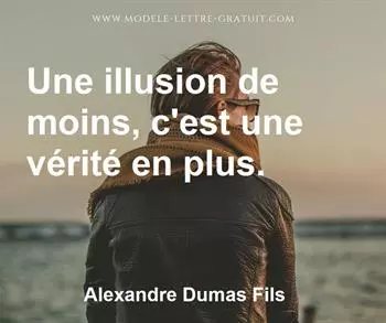 Citation de Alexandre Dumas Fils