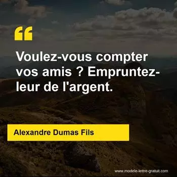Citation Alexandre Dumas Fils