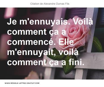 Citations Alexandre Dumas Fils