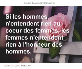 Citations Alexandre Dumas Fils