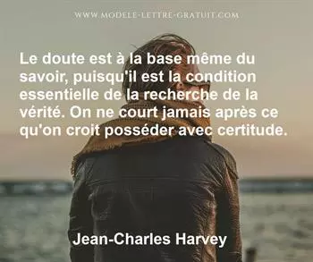 Citation de Jean-Charles Harvey