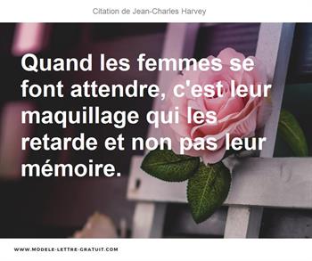 Citations Jean-Charles Harvey