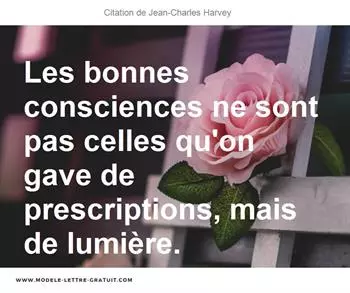 Citations Jean-Charles Harvey