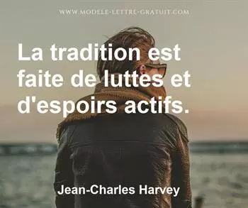 Citation de Jean-Charles Harvey