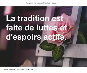 Citations Jean-Charles Harvey