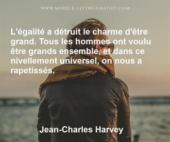 Citation de Jean-Charles Harvey