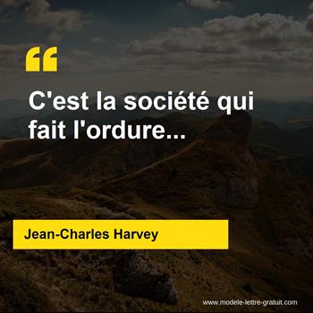 Citations Jean-Charles Harvey