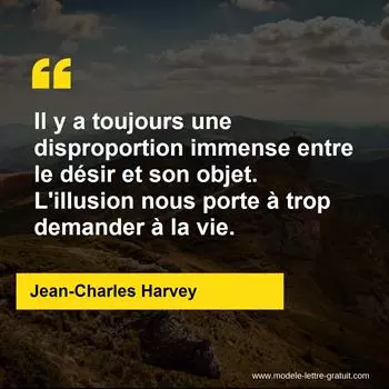 Citation Jean-Charles Harvey