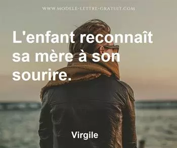Citation de Virgile