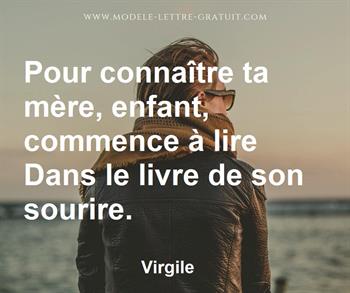 Citation de Virgile