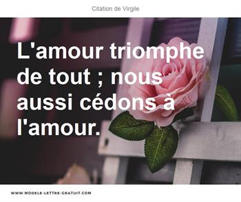 Citations Virgile