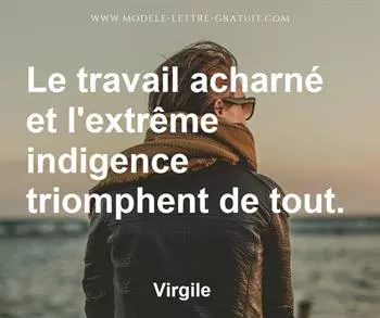 Citation de Virgile