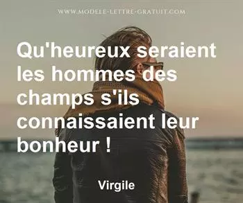 Citation de Virgile