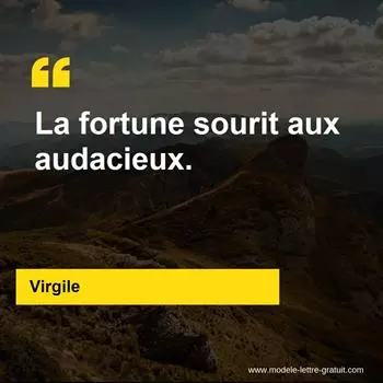 Citation Virgile