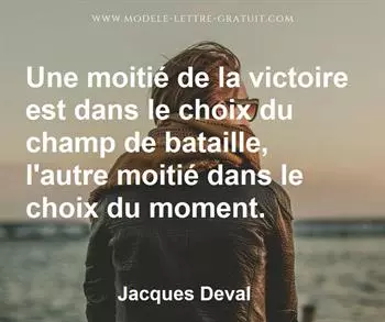 Citation de Jacques Deval