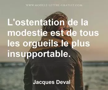 Citation de Jacques Deval
