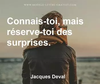 Citation de Jacques Deval