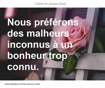 Citations Jacques Deval