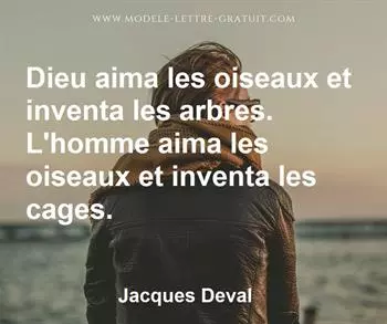 Citation de Jacques Deval