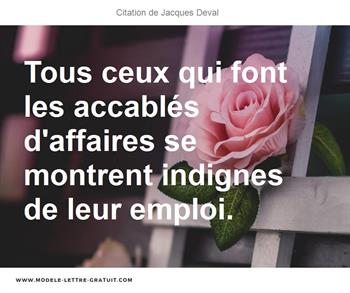 Citations Jacques Deval