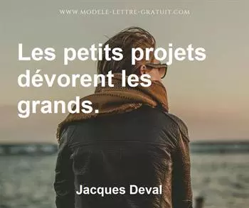 Citation de Jacques Deval