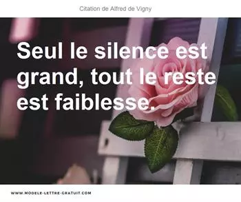 Citations Alfred de Vigny
