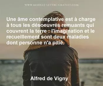 Citation de Alfred de Vigny