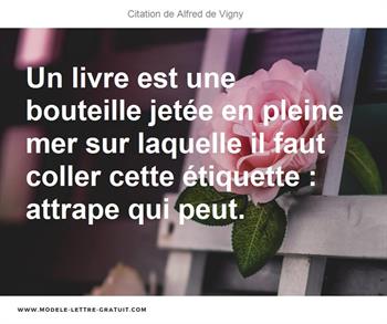 Citations Alfred de Vigny