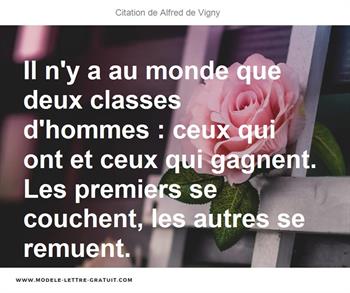 Citations Alfred de Vigny