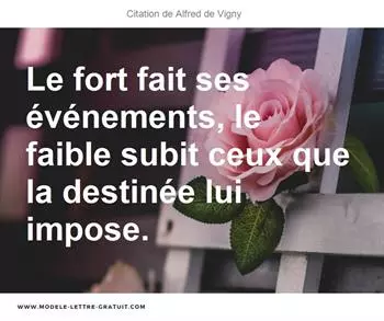 Citations Alfred de Vigny