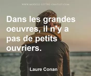 Citation de Laure Conan