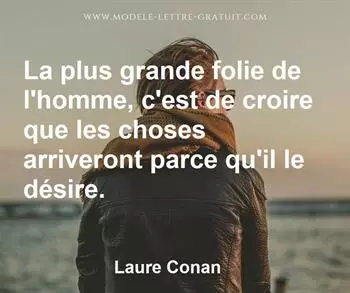 Citation de Laure Conan
