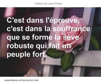 Citations Laure Conan