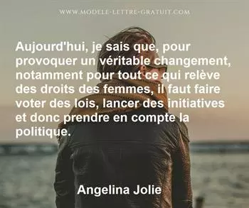 Citation de Angelina Jolie