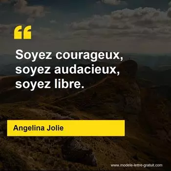 Citation Angelina Jolie
