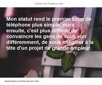 Citations Angelina Jolie