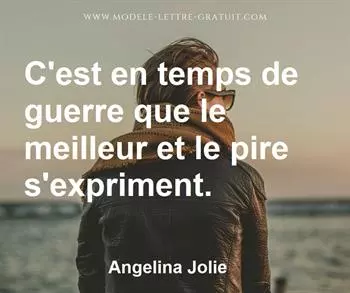 Citation de Angelina Jolie