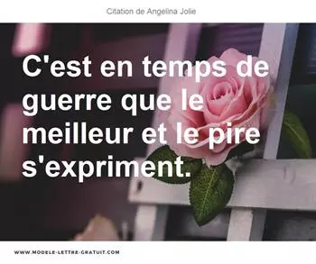 Citations Angelina Jolie