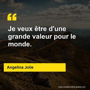 Citation de Angelina Jolie