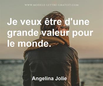 Citation de Angelina Jolie