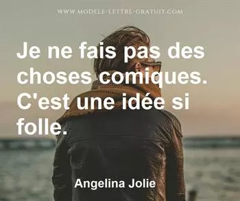 Citation de Angelina Jolie