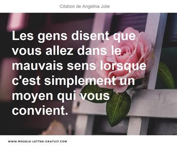 Citations Angelina Jolie