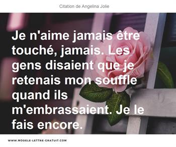 Citations Angelina Jolie