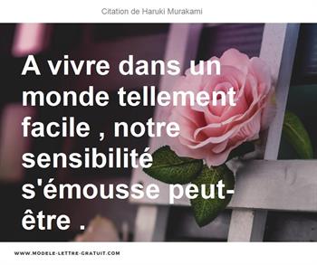 Citations Haruki Murakami