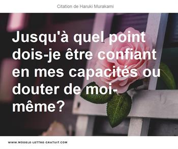 Citations Haruki Murakami