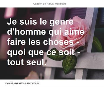 Citations Haruki Murakami