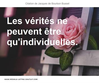 Citations Jacques de Bourbon Busset
