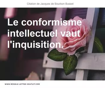 Citations Jacques de Bourbon Busset
