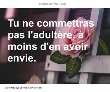 Citations WC Fields