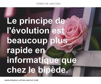 Citations Jean Dion